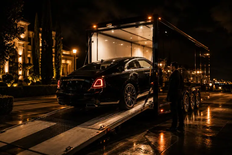 Gesloten autotransport